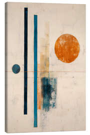 Leinwandbild Geometrische Balance - Dani Jay Designs