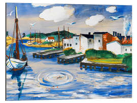 Alubild Der Fischereihafen - Max Pechstein