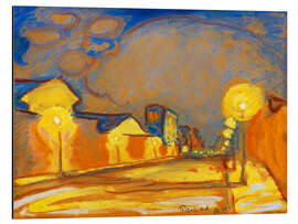 Alubild Straßenlaternen in Paris - Max Pechstein