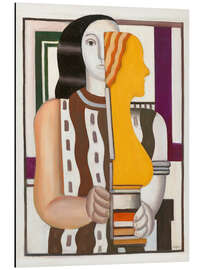 Alubild The Statuette, A Female Portrait - Fernand Léger