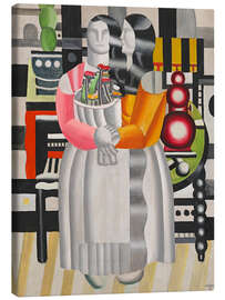 Leinwandbild The Secret, A Female Portrait