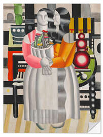 Wandsticker The Secret, A Female Portrait