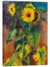 Leinwandbild Sonnenblumen
