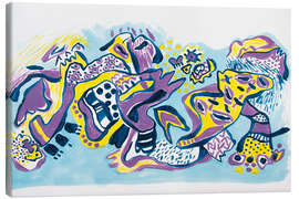 Leinwandbild Mythology drawing nr. 20 - Else Raasum