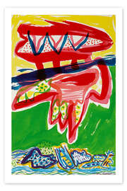 Poster Mythological fantasy, 1973 - Else Raasum