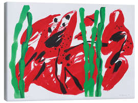 Leinwandbild Bambers 1987 (Bamboos) - Else Raasum