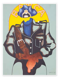 Poster Contrebanque 1976 - Jean Moreaux