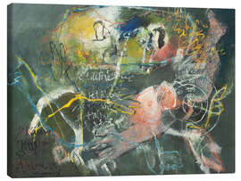 Leinwandbild For Life 1968 - Cobra Inspiration - Jean Moreaux