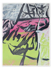 Poster Brief aus New York, 1990 - Else Raasum