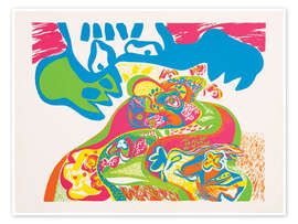 Poster Promoteur Méchant 1974 (Naughty Promoter) - Else Raasum