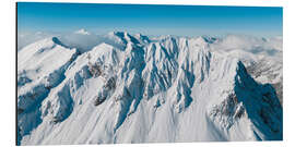 Alubild Omeshorn im Winter, Arlberg, Österreich - Lucas Tiefenthaler