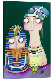 Leinwandbild Chill mit Tutanchamun - Lacaluna