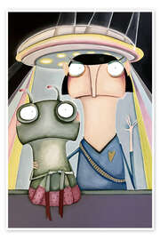 Wandbild Chill mit Magda - Lacaluna