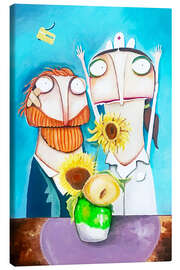 Leinwandbild Chill mit Vincent - Lacaluna