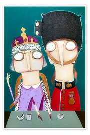 Wandbild Chill mit Elizabeth - Lacaluna