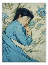 Wandbild Ihre stillen Träume - DejaReve