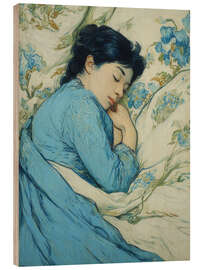 Holzbild Ihre stillen Träume - DejaReve