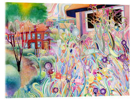 Acrylglasbild Ein ganzes Durcheinander von Blumen - Josh Byer