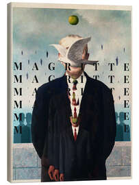 Leinwandbild Für René Magritte - Frank Moth