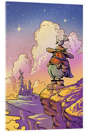 Acrylglasbild Magische Dämmerung - syntetyc