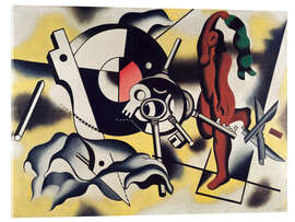 Acrylic print Still life, Contrasting objects, 1930 - Fernand Léger