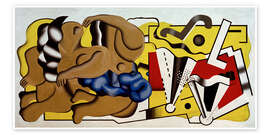 Wandbild Dekoration für ein Esszimmer, 1930 - Fernand Léger