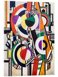 Acrylglasbild Die Scheiben, 1918