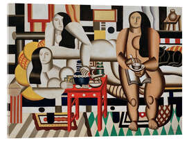 Acrylglasbild Das große Mittagessen, 1921 - Fernand Léger