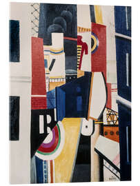 Acrylic print Study for "The City", 1919 - Fernand Léger
