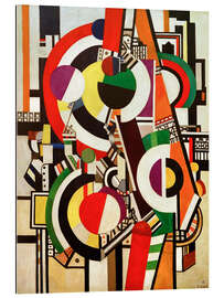 Quadro em plexi-alumínio Discs, 1918 - Fernand Léger