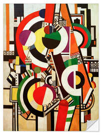 Wandsticker Scheiben, 1918