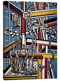 Leinwandbild Die Konstrukteure, 1950 - Fernand Léger