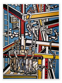 Wandbild Die Konstrukteure, 1950 - Fernand Léger