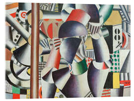 Acrylic print Acrobates at the circus, 1918 - Fernand Léger