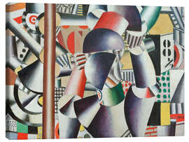Lærredsbillede Acrobates at the circus, 1918 - Fernand Léger