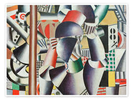 Wandbild Akrobaten im Zirkus, 1918 - Fernand Léger