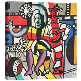 Leinwandbild Studie für die "Große Parade", 1954 - Fernand Léger