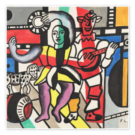Wandbild Studie für die "Große Parade", 1954 - Fernand Léger
