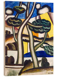 Wood print The Forest, 1936 - Fernand Léger