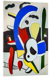 Acrylglasbild The Schmetterlinge, 1937 - Fernand Léger