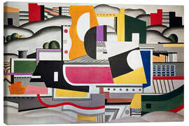 Lærredsbillede Steamer - Fernand Léger