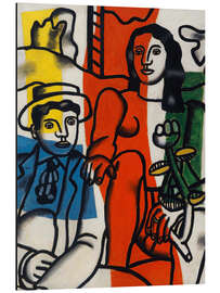 Alubild Zwei Liebende in der Landschaft, 1952 - Fernand Léger