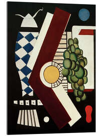 Acrylglasbild Trauben und Fisch, 1927