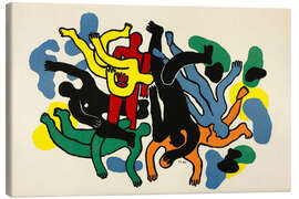 Leinwandbild Figurkomposition, 1942 - Fernand Léger