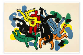 Wandbild Figurkomposition, 1942 - Fernand Léger