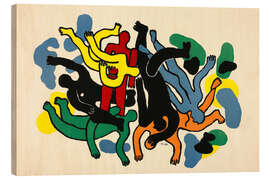 Holzbild Figurkomposition, 1942 - Fernand Léger