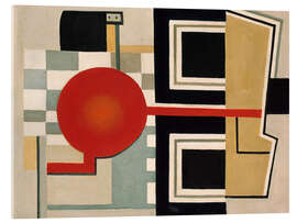 Acrylic print Composition, 1924 - Fernand Léger