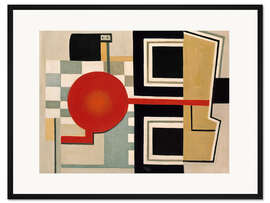 Gerahmter Kunstdruck Komposition, 1924