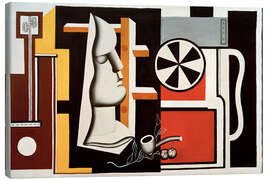 Leinwandbild Stillleben mit Gipsmaske, 1927 - Fernand Léger