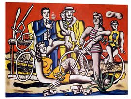 Acrylglasbild Der Ausflug, 1949 - Fernand Léger